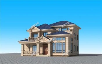 16*12米帶陽(yáng)光房二層小別墅設(shè)計(jì)圖，張揚(yáng)兼奢華