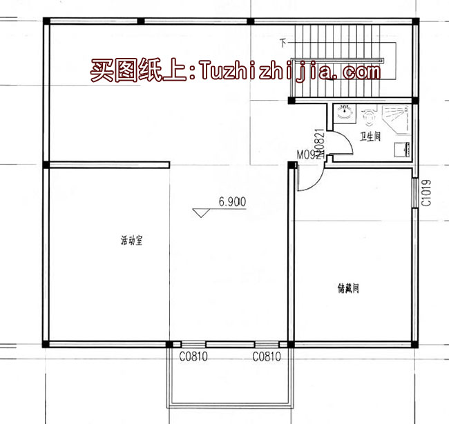 農(nóng)村二層半別墅設(shè)計(jì)設(shè)計(jì)圖（帶閣樓），戶(hù)型經(jīng)典實(shí)用