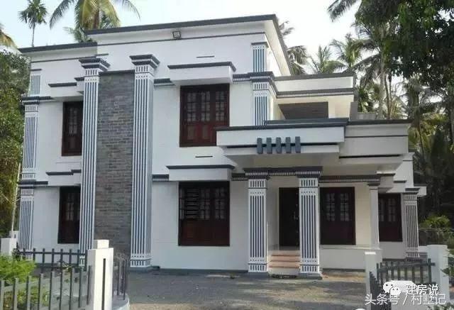 農(nóng)村自建別墅實(shí)景照大全，路人搶著拍照分享