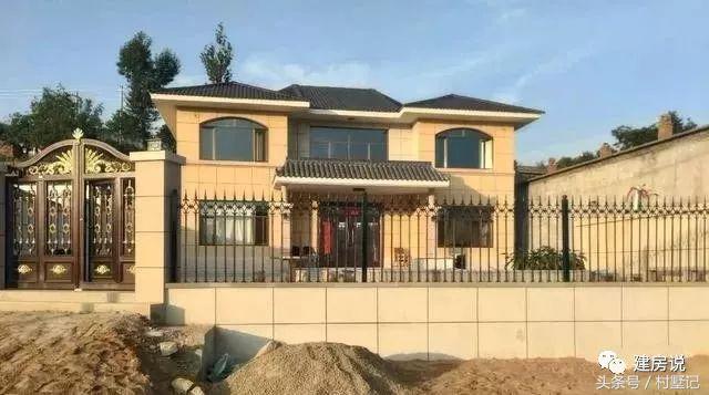 農(nóng)村自建別墅實(shí)景照大全，路人搶著拍照分享