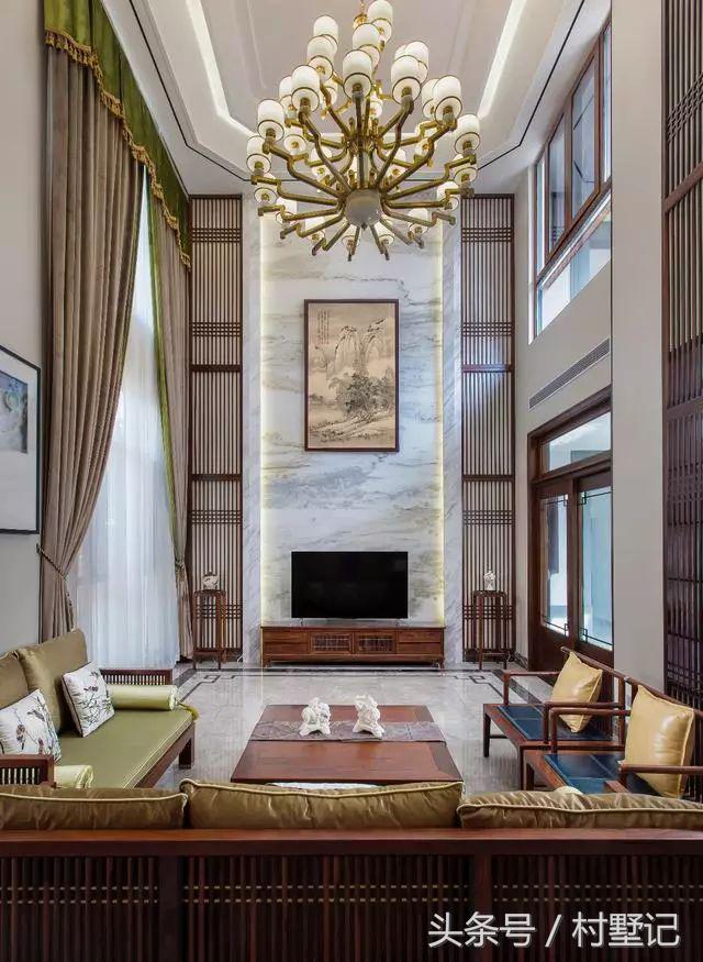 新中式別墅設計圖，附裝修、庭院實拍，魅力無窮