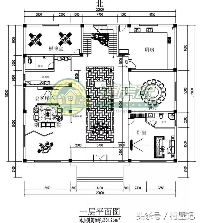 新中式別墅設計圖，附裝修、庭院實拍，魅力無窮