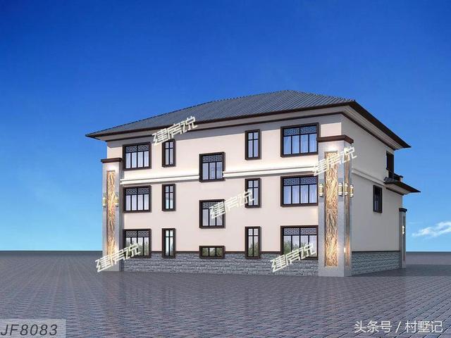 新中式別墅設計圖，附裝修、庭院實拍，魅力無窮