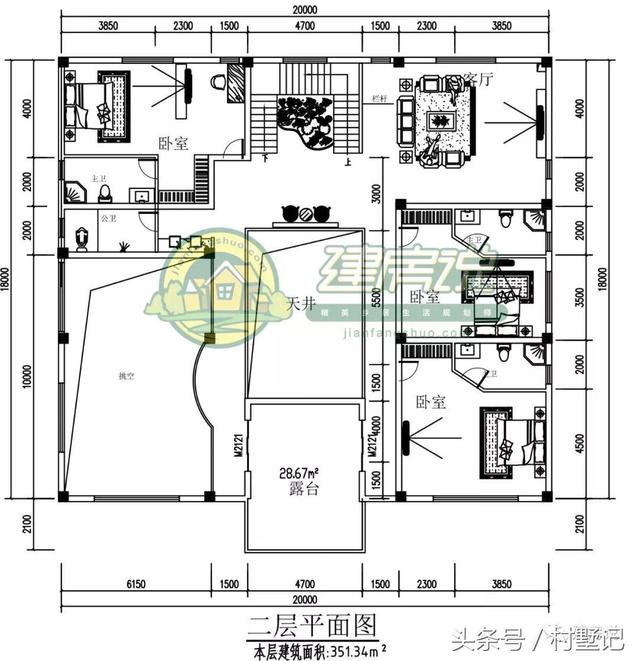新中式別墅設計圖，附裝修、庭院實拍，魅力無窮