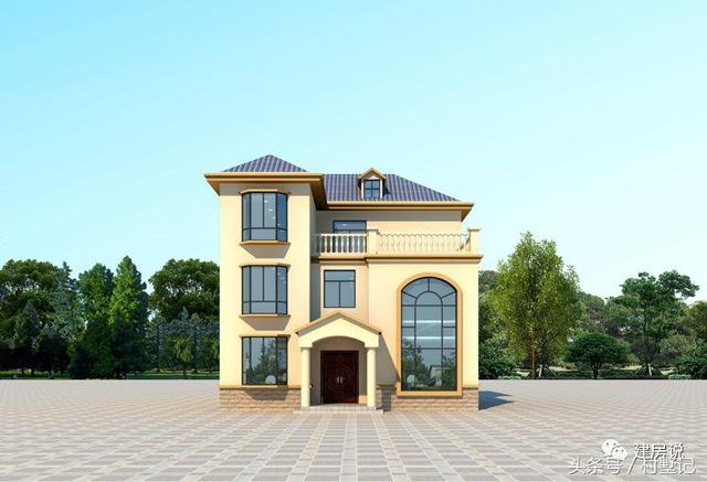 別墅實(shí)景照片圖和效果圖對(duì)比，看完肯定得給施工隊(duì)點(diǎn)贊