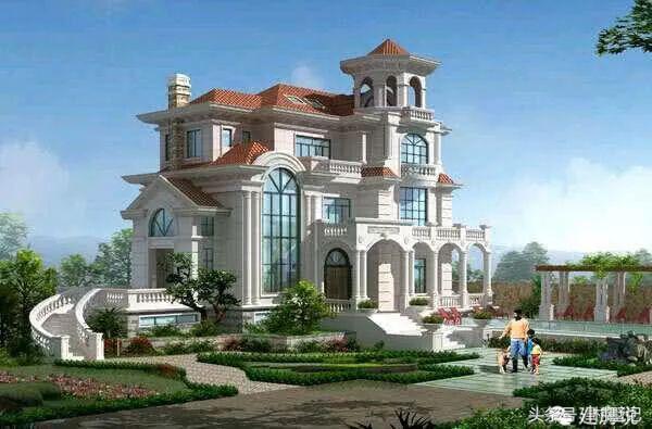 別墅實(shí)景照片圖和效果圖對(duì)比，看完肯定得給施工隊(duì)點(diǎn)贊