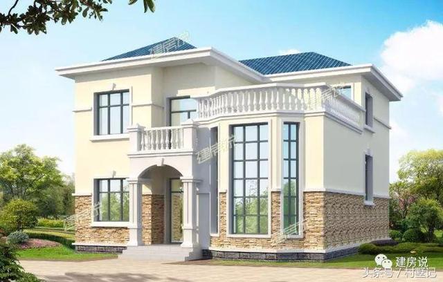 別墅實(shí)景照片圖和效果圖對(duì)比，看完肯定得給施工隊(duì)點(diǎn)贊