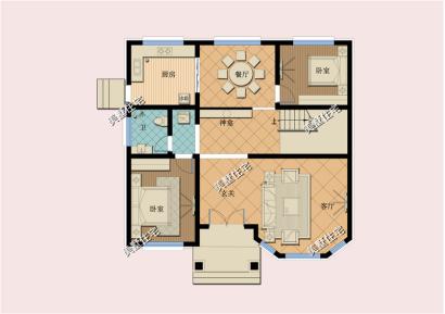 新農(nóng)村建設(shè)推薦的3款住宅戶型圖，村里都滿意
