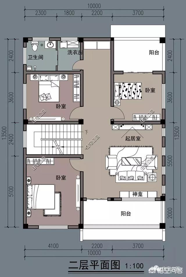 宅基地面寬10米，別墅設計方案怎么做好呢？