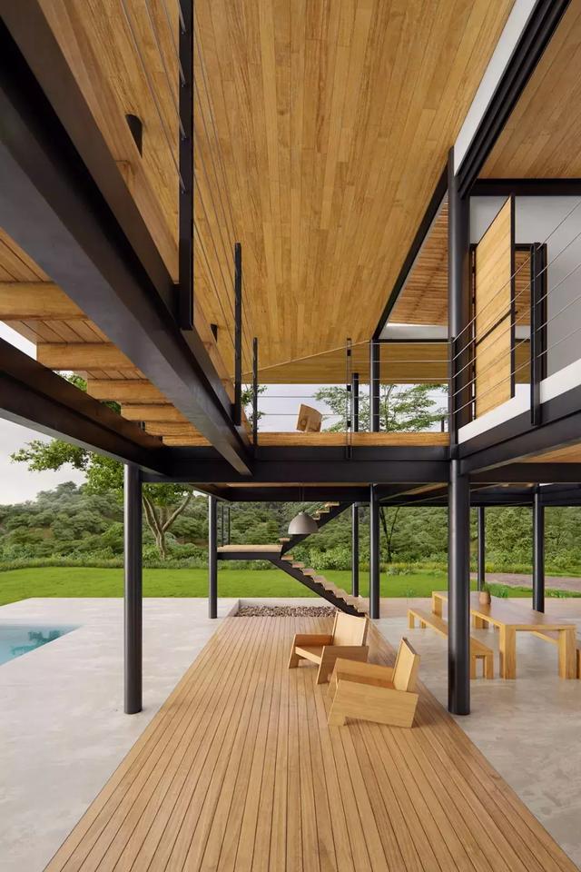 度假風(fēng)格、輕松悠閑的家庭別墅效果圖實(shí)拍，真漂亮