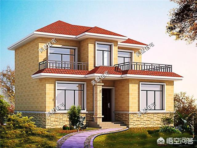 10×10米農村建房怎么設計圖紙方案？