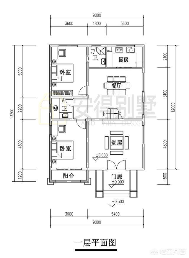 10×10米農村建房怎么設計圖紙方案？