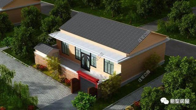 農(nóng)村一層平房戶型方案圖，經(jīng)濟(jì)實(shí)惠15萬(wàn)就能建好