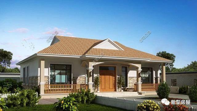 農(nóng)村一層平房戶型方案圖，經(jīng)濟(jì)實(shí)惠15萬(wàn)就能建好