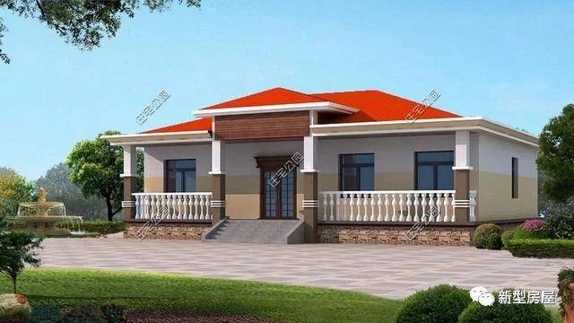 農(nóng)村一層平房戶型方案圖，經(jīng)濟(jì)實(shí)惠15萬(wàn)就能建好