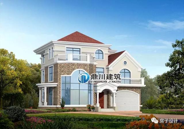 5套簡約時尚的新農(nóng)村住宅設(shè)計方案，大方時尚