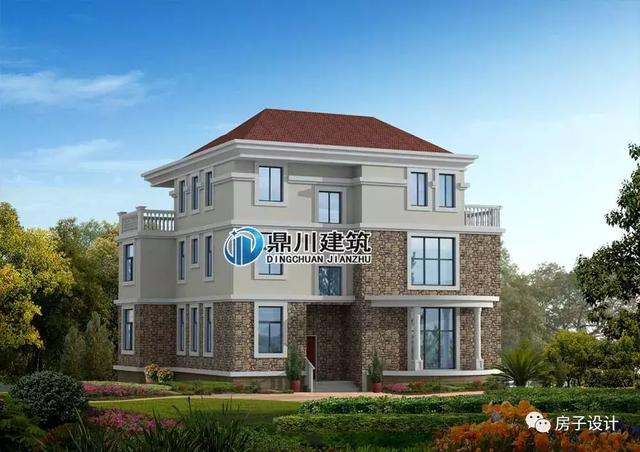 5套簡約時尚的新農(nóng)村住宅設(shè)計方案，大方時尚