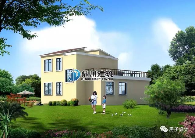 5套簡約時尚的新農(nóng)村住宅設(shè)計方案，大方時尚