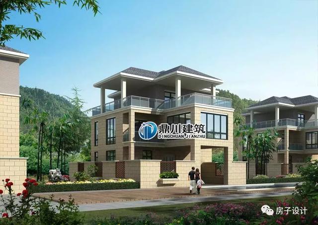 5套簡約時尚的新農(nóng)村住宅設(shè)計方案，大方時尚