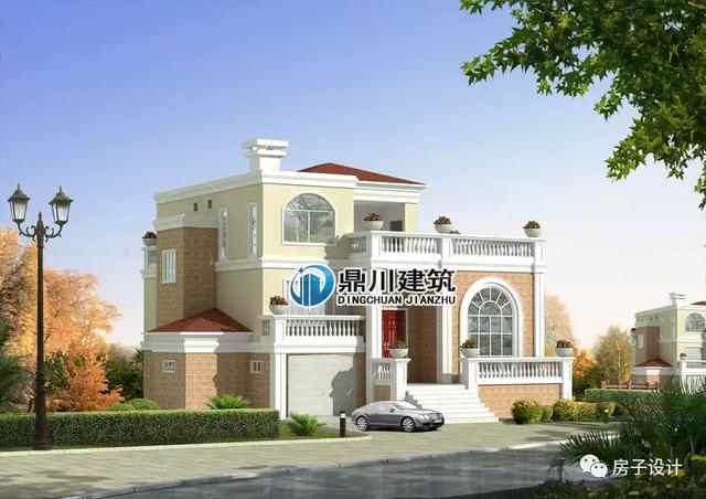 5套簡約時尚的新農(nóng)村住宅設(shè)計方案，大方時尚