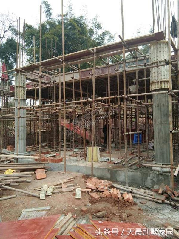 進(jìn)深10米農(nóng)村自建別墅設(shè)計(jì)圖，附施工全過程