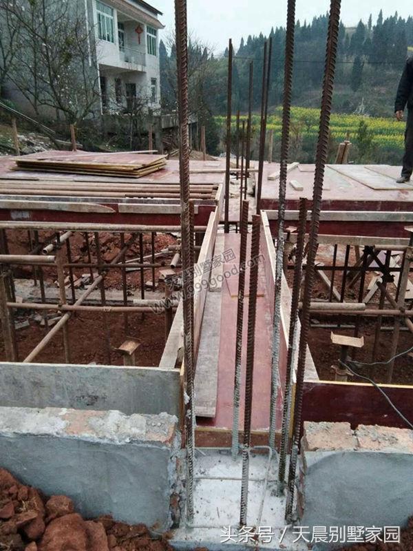 進(jìn)深10米農(nóng)村自建別墅設(shè)計(jì)圖，附施工全過程