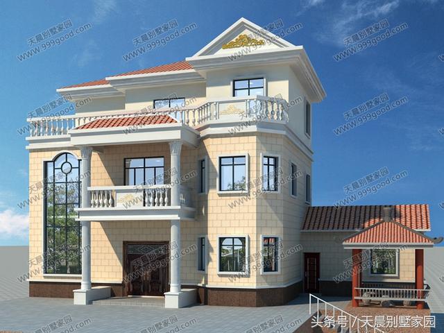 進(jìn)深10米農(nóng)村自建別墅設(shè)計(jì)圖，附施工全過程