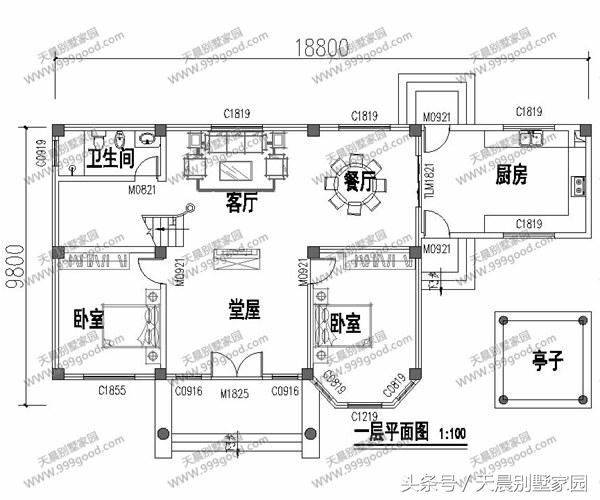 進(jìn)深10米農(nóng)村自建別墅設(shè)計(jì)圖，附施工全過程