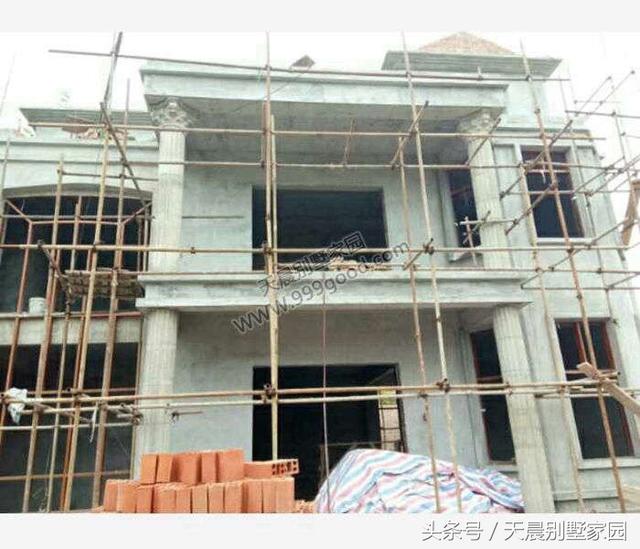 進(jìn)深10米農(nóng)村自建別墅設(shè)計(jì)圖，附施工全過程