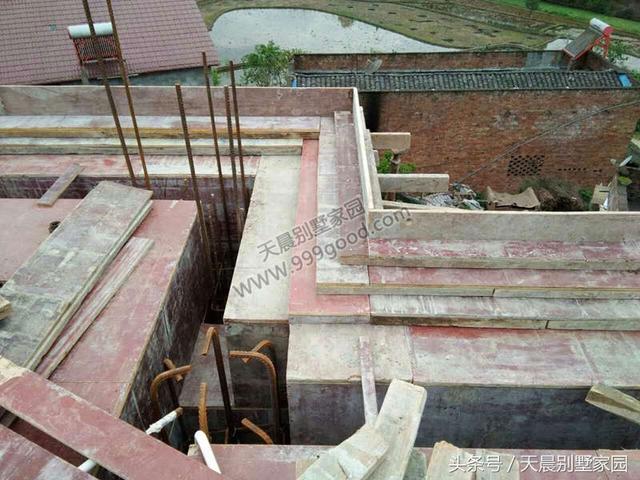 進(jìn)深10米農(nóng)村自建別墅設(shè)計(jì)圖，附施工全過程