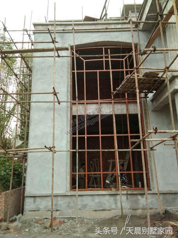 進(jìn)深10米農(nóng)村自建別墅設(shè)計(jì)圖，附施工全過程