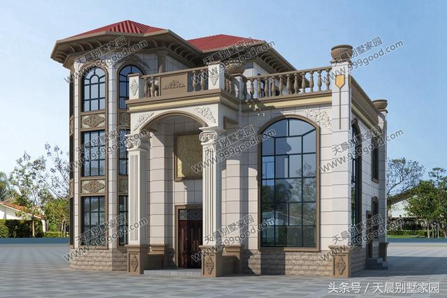 13*10米新農村三層別墅設計圖，建好保證有面子