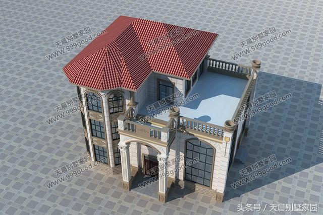13*10米新農村三層別墅設計圖，建好保證有面子