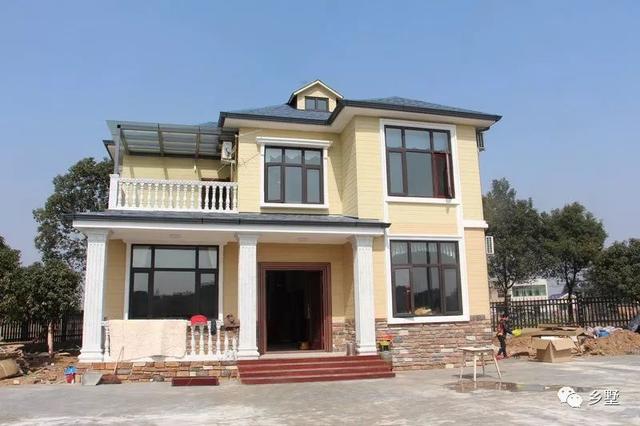 10*9米二層小別墅設(shè)計方案圖，附實拍圖加裝修圖