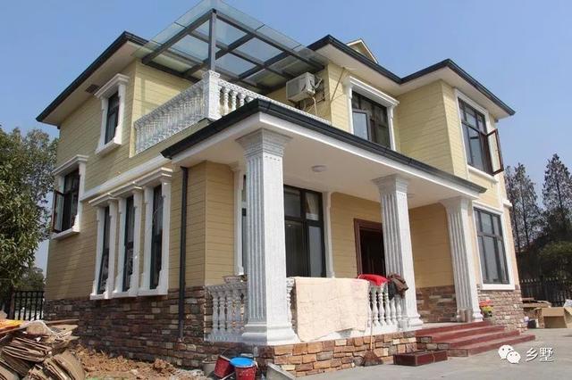 10*9米二層小別墅設(shè)計方案圖，附實拍圖加裝修圖