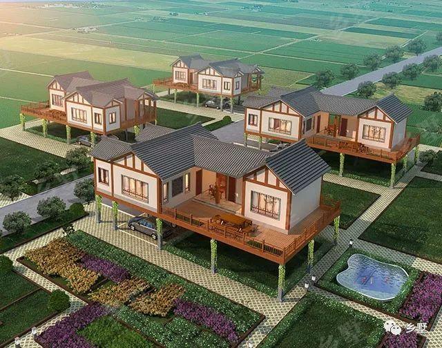 農(nóng)莊設(shè)計(jì)方案圖，建好的實(shí)拍圖更漂亮