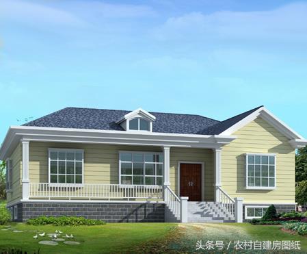 3款帶地下室的一層農(nóng)村別墅設(shè)計圖，空間利用率大大提升