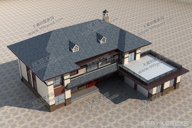 3款帶配房的農(nóng)村二層房屋設(shè)計(jì)圖，布局超接地氣