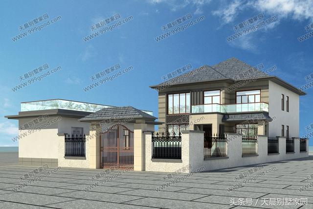 3款帶配房的農(nóng)村二層房屋設(shè)計(jì)圖，布局超接地氣