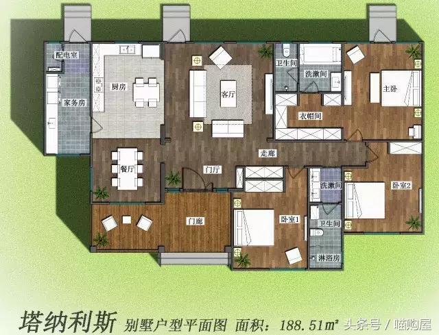 看完這5套一層別墅戶型圖，誰還敢說一層平房不叫別墅