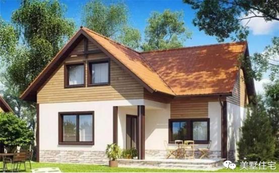 精選20款小開(kāi)間別墅效果圖方案，小宅基地可以看看