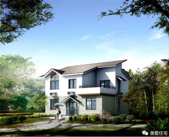 精選20款小開(kāi)間別墅效果圖方案，小宅基地可以看看