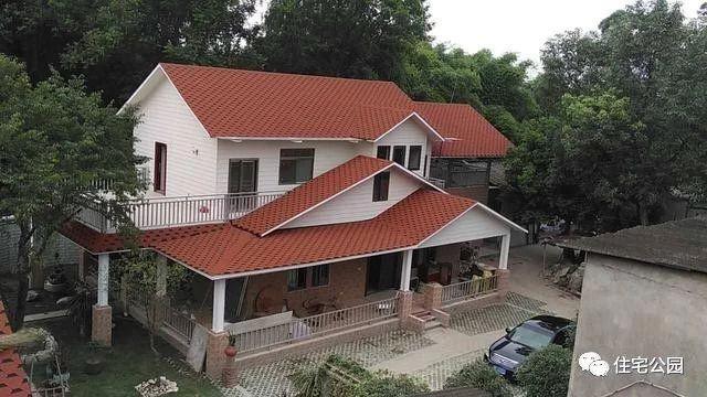 輕鋼別墅怎么樣，先看下這2棟已完工的輕鋼別墅