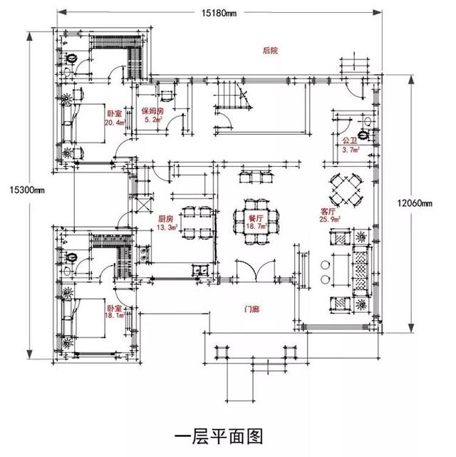 3套花園別墅外觀效果圖，有花園才稱得上別墅
