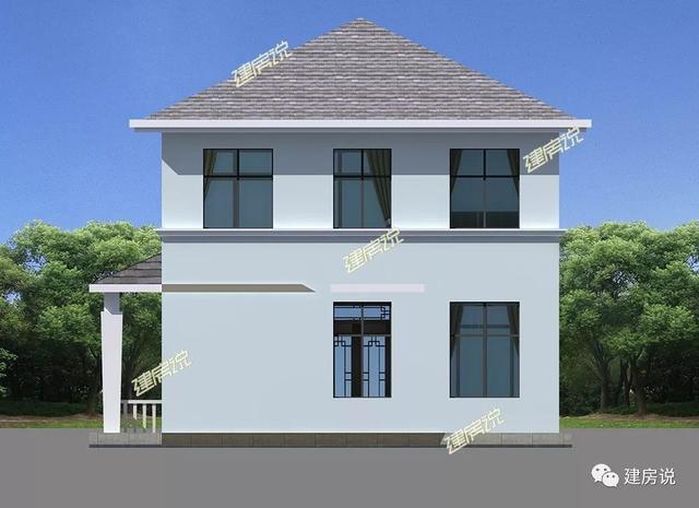 幾款現(xiàn)代風(fēng)二層小洋樓設(shè)計(jì)圖，年輕人的最愛