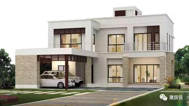 幾款現(xiàn)代風(fēng)二層小洋樓設(shè)計(jì)圖，年輕人的最愛