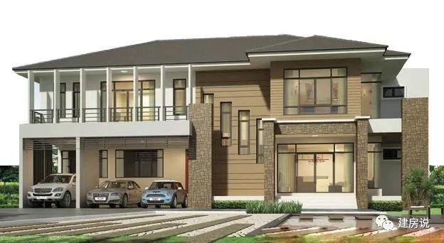 幾款現(xiàn)代風(fēng)二層小洋樓設(shè)計(jì)圖，年輕人的最愛