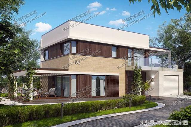 3款現(xiàn)代農(nóng)村二層住宅設(shè)計(jì)圖，10個人看了9個人喜歡