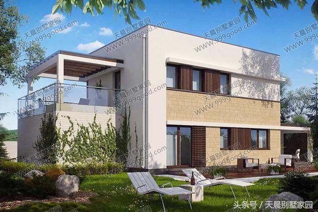 3款現(xiàn)代農(nóng)村二層住宅設(shè)計(jì)圖，10個人看了9個人喜歡