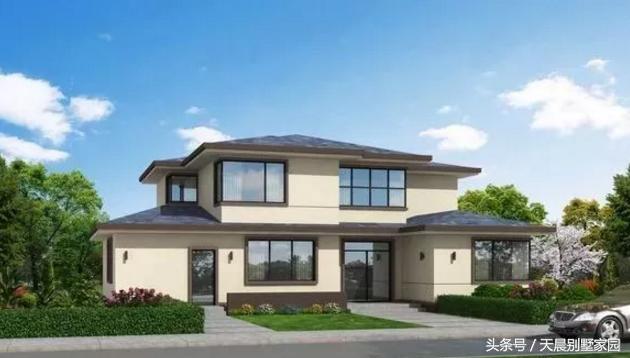 3款現(xiàn)代農(nóng)村二層住宅設(shè)計(jì)圖，10個人看了9個人喜歡